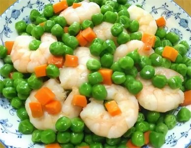 ​豌豆粒和什么一起炒好吃？和它搭配，颜色翠绿嫩白，好吃又好看