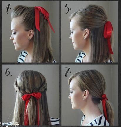 韩国发带怎么带好看 韩国发带的系法图解 韩国发带怎么带好看 韩国发带的系法图解