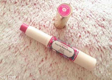 canmake高保湿防晒唇膏试色 滋润又显色