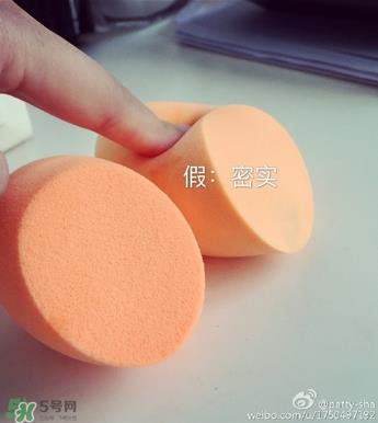 rt美妆蛋真假辨别 real techniques美妆蛋真假对比图