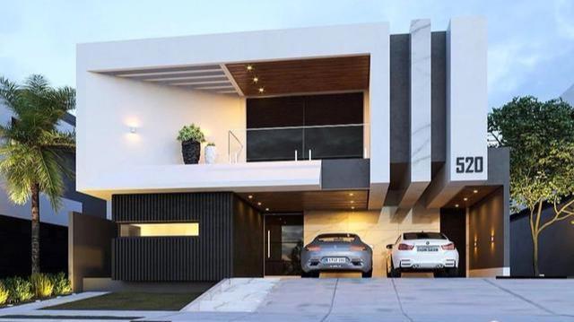 30款现代风别墅，简直漂亮得不像实力派，一级棒！