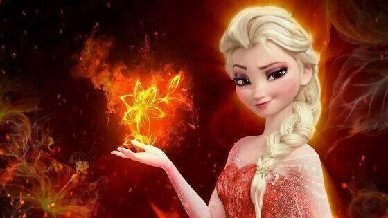 冰雪奇缘：如果艾莎使用的是火魔法，画面瞬间高燃，网友：龙妈