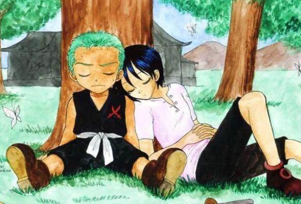 海贼王：索隆的五对CP，佩罗娜用情至深，小紫最可能是官配