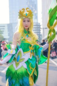 ​王昭君精灵公主COSPLAY,简单的场照也很仙女!