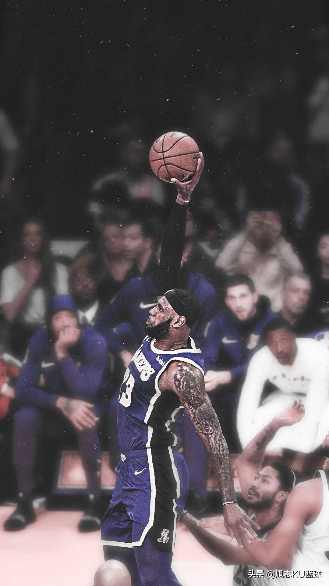 湖人官方INS出品詹姆斯主题壁纸