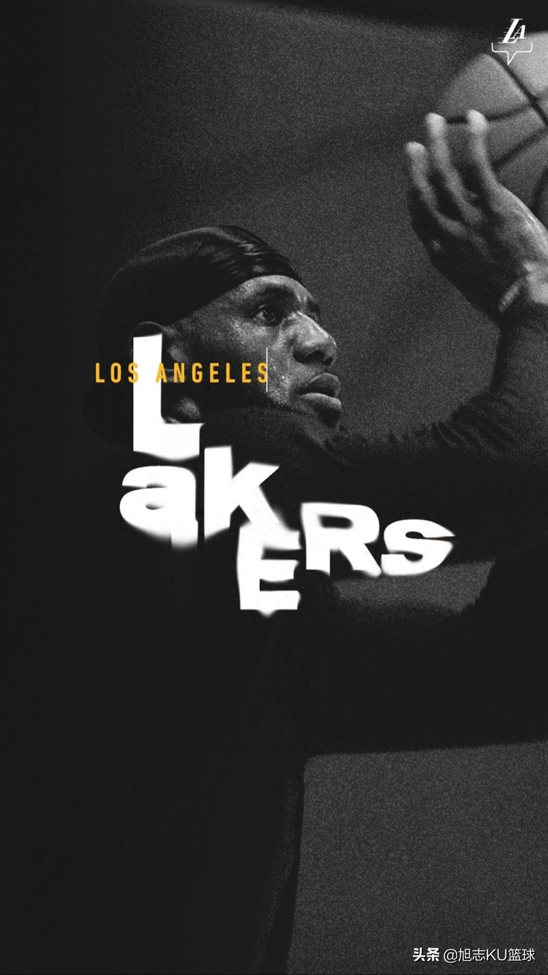 湖人官方INS出品詹姆斯主题壁纸