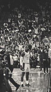 ​湖人官方INS出品詹姆斯主题壁纸