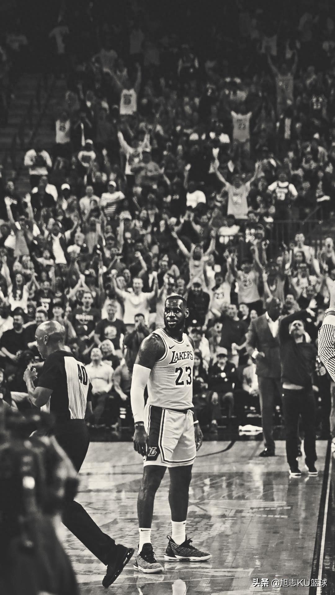 湖人官方INS出品詹姆斯主题壁纸