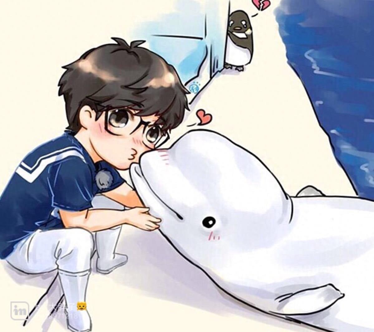 薛之谦的一大波超萌卡通漫画形象，可爱极了！