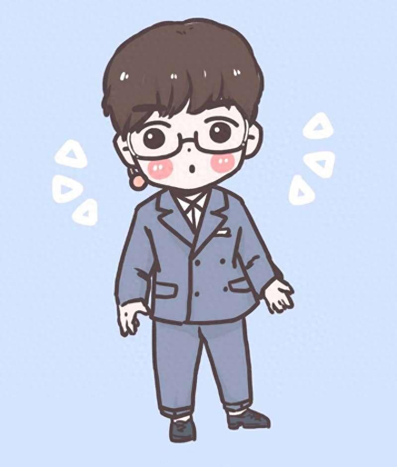 薛之谦的一大波超萌卡通漫画形象，可爱极了！