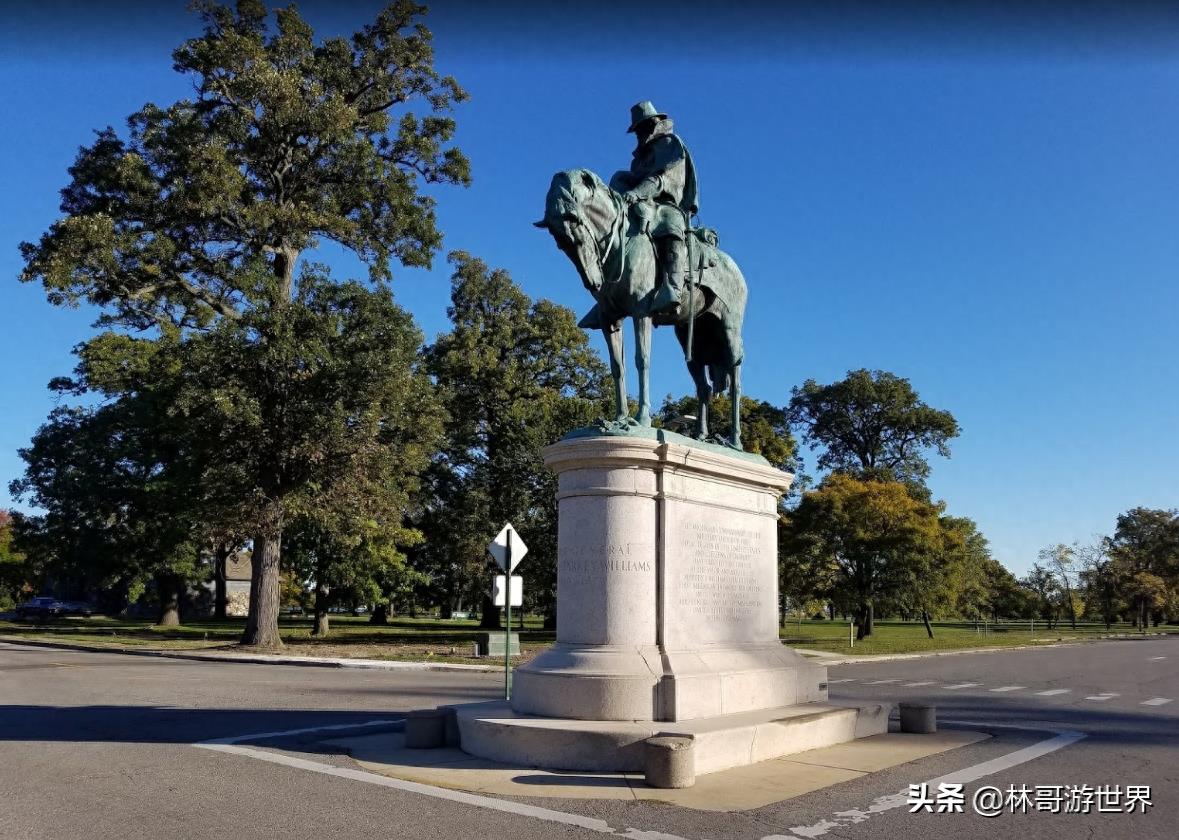 世界风光：美国-密歇根州-底特律