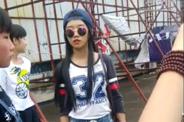 永新打人视频事件 校园暴力白衣女是什么人