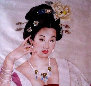 ​杨玉环容貌复原图公开 封号是闭月还是羞花