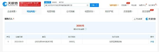 营口经济技术开发区英伟食语食品商行店被执行