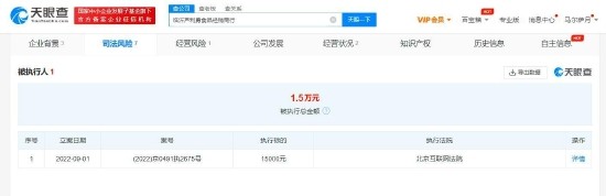 临沂芦利勇食品经销商行被执行