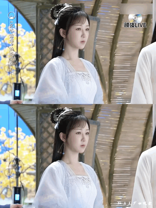 杨紫片场唱什么是快乐星球 不愧是网络冲浪小能手