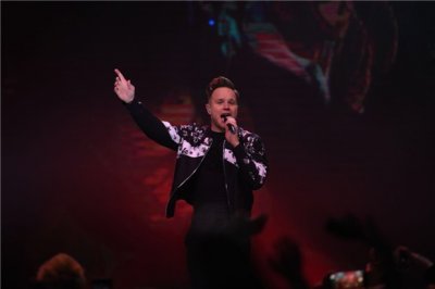 ​英国歌手Olly Murs空降上海 实力震撼首秀现场