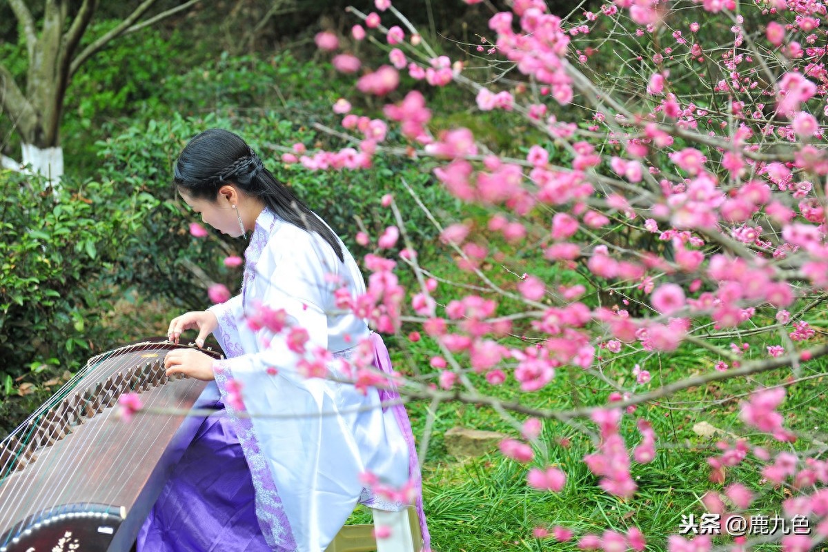 人间四月芳菲尽，山寺桃花始盛开