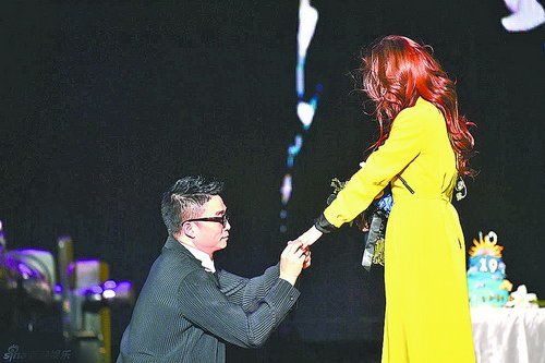 冯轲求婚张靓颖