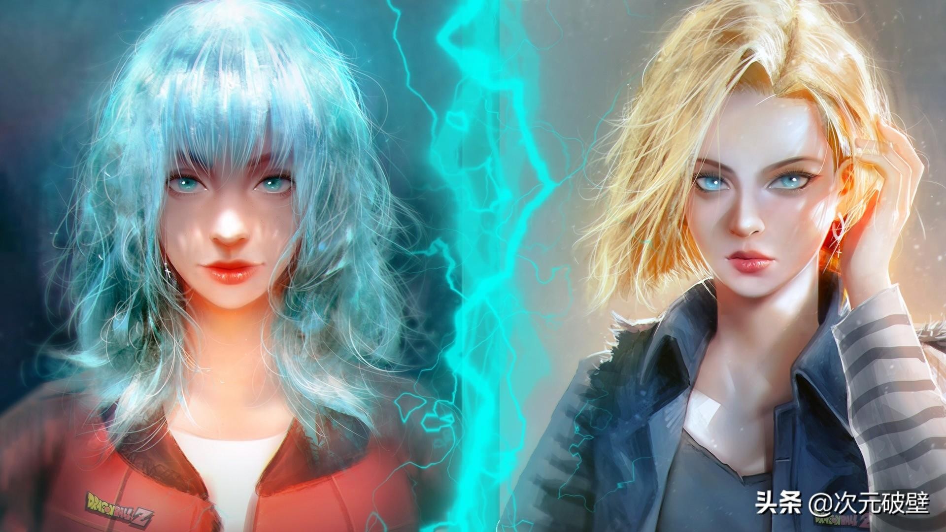 龙珠丨人造人18号专场,小林真是好福气啊