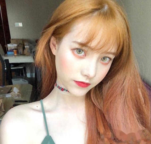 卡哇伊混血小仙女，清纯中带点可爱美少女图片