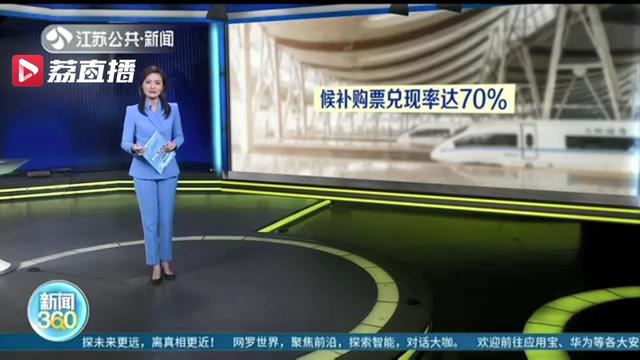 候补购票提示春运高峰期（候补购票兑现率达70）(1)