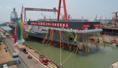 ​终于来了！国产003航母正式下水，中国海军里程碑式的重大进展