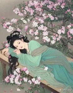 ​秦可卿房中海棠春睡图，隐喻一位金钗的夫妻生活，海棠二字要细想