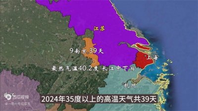 ​我国夏天最热的十座省会城市，都分布在哪些地区？北方有几座？