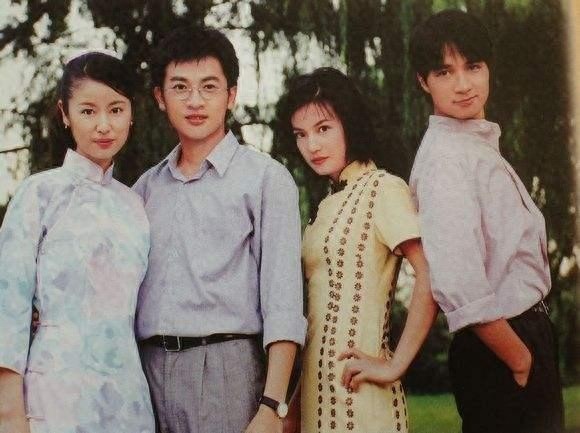 《情深深雨蒙蒙》罕见剧照,那时候的林心如、赵薇灵气十足