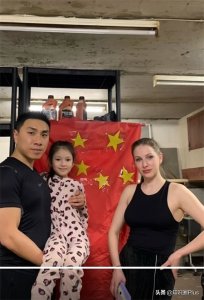 网红梅爱偲炫富娶乌克兰美女，带家人躲地下室赶制五星旗自保