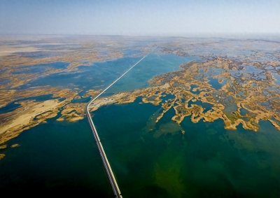 ​台特玛湖起死回生？中国多年输水超90亿m³，让台特玛湖重现生机